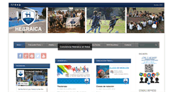 Desktop Screenshot of hebraica.org.ar